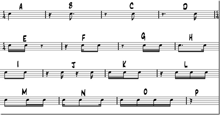 alphabet rythmique binaire benny greb