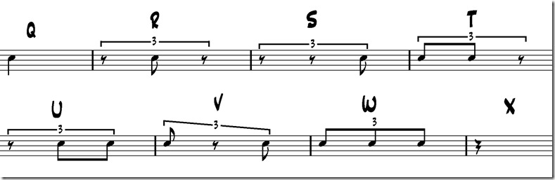 alphabet rythmique ternaire benny greb